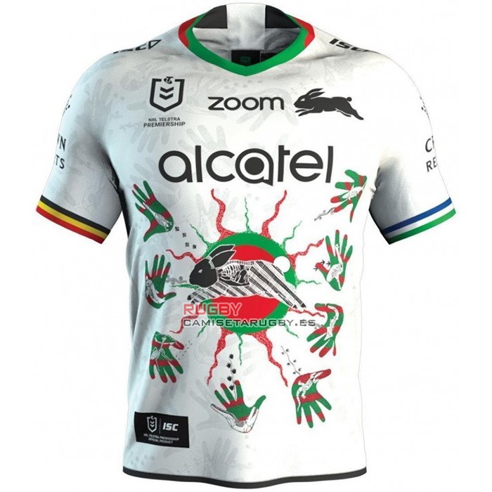 Camiseta South Sydney Rabbitohs Rugby 2021 Indigena